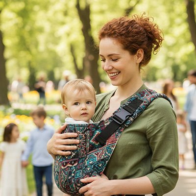 Écharpe de portage bébé | Confort Sécurisé - BeBe & Maman Confort