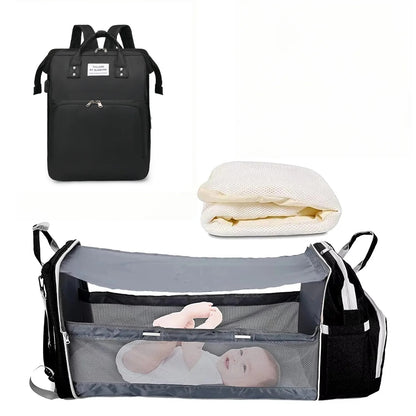 Sac à langer lit 2en1 | Imperméable Portable