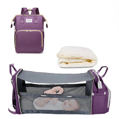 Sac à langer lit 2en1 | Imperméable Portable