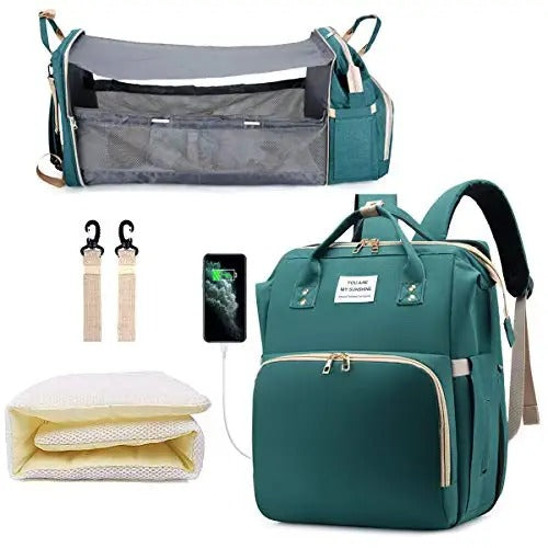 Sac à langer lit 2en1 | Imperméable Portable