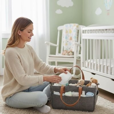 Panier rangement bébé | Tendance - BeBe & Maman Confort