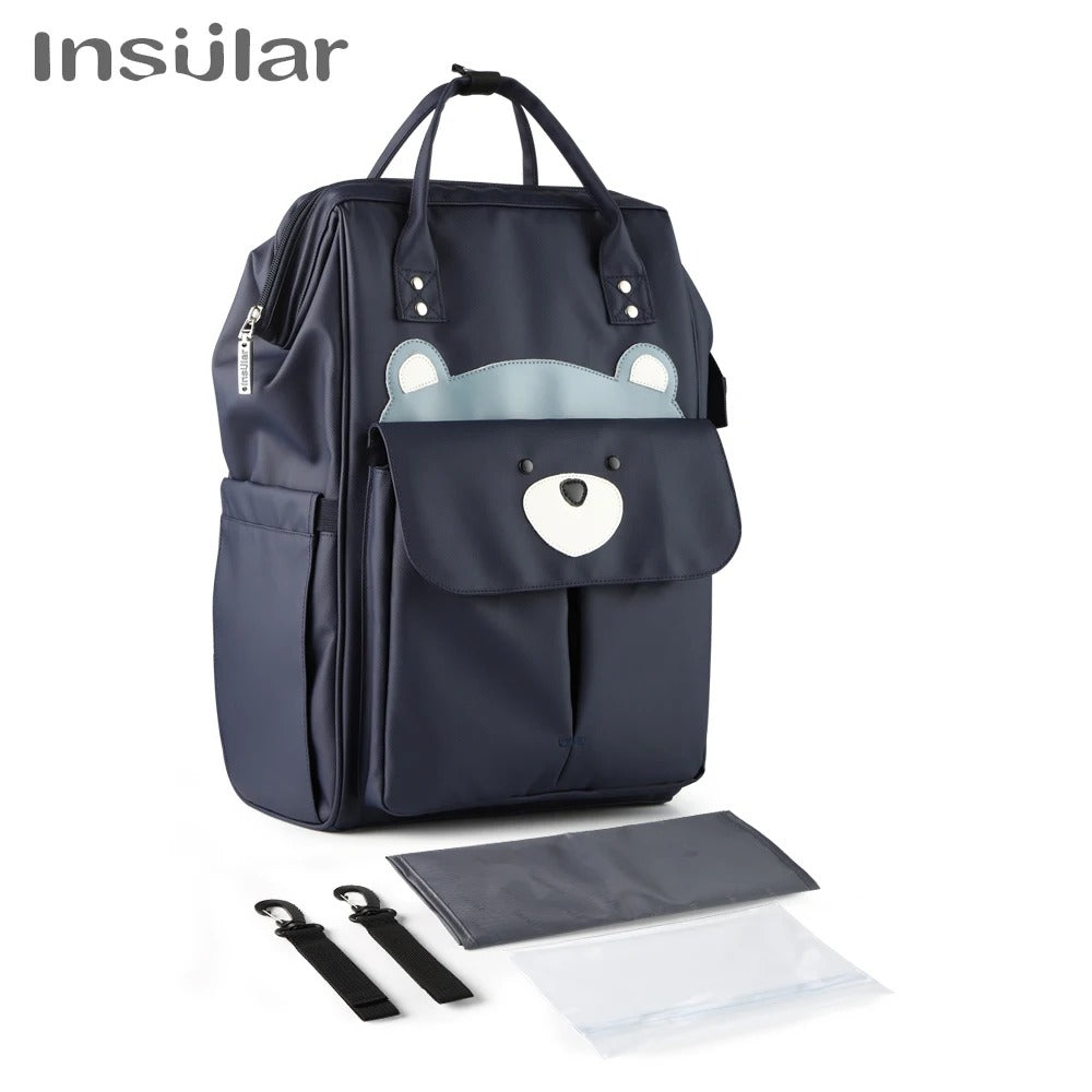 sac a langer bleu foncee 