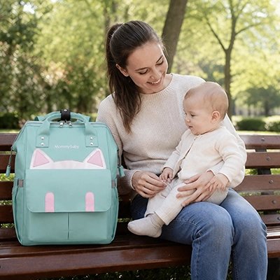 Sac a dos a langer bebe content