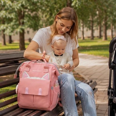Sac a dos a langer couteur rose