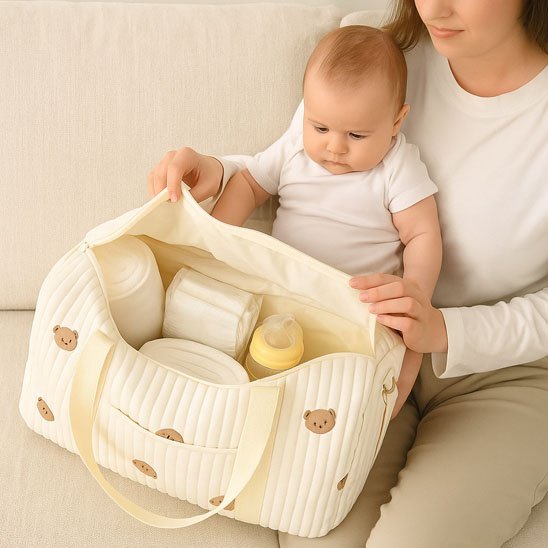 Sac a langer bebe | Multi-Compartiments - BeBe & Maman Confort